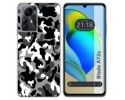 Funda Silicona para Zte Blade A72s diseño Snow Camuflaje Dibujos