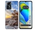 Funda Silicona para Zte Blade A72s diseño Sunset Dibujos