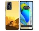 Funda Silicona para Zte Blade A72s diseño Ciclista Dibujos