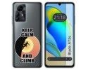 Funda Silicona para Zte Blade A72s diseño Mujer Escalada Dibujos