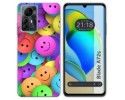 Funda Silicona para Zte Blade A72s diseño Smile Dibujos
