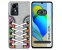 Funda Silicona para Zte Blade A72s diseño Zapatillas 04 Dibujos