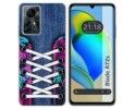 Funda Silicona para Zte Blade A72s diseño Zapatillas 06 Dibujos
