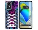 Funda Silicona para Zte Blade A72s diseño Zapatillas 07 Dibujos
