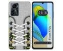 Funda Silicona para Zte Blade A72s diseño Zapatillas 08 Dibujos