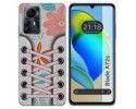Funda Silicona para Zte Blade A72s diseño Zapatillas 09 Dibujos