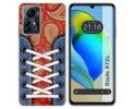 Funda Silicona para Zte Blade A72s diseño Zapatillas 10 Dibujos