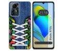 Funda Silicona para Zte Blade A72s diseño Zapatillas 13 Dibujos