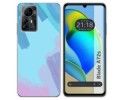 Funda Silicona para Zte Blade A72s diseño Acuarela 10 Dibujos