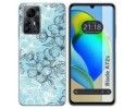 Funda Silicona para Zte Blade A72s diseño Flores 03 Dibujos