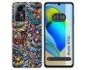 Funda Silicona para Zte Blade A72s diseño Flores 04 Dibujos