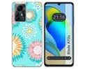 Funda Silicona para Zte Blade A72s diseño Flores 05 Dibujos