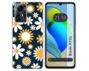 Funda Silicona para Zte Blade A72s diseño Flores 08 Dibujos