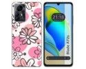 Funda Silicona para Zte Blade A72s diseño Flores 09 Dibujos