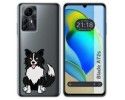 Funda Silicona para Zte Blade A72s diseño Perros 01 Dibujos