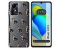 Funda Silicona para Zte Blade A72s diseño Perros 11 Dibujos