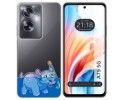 Funda Silicona Transparente para Oppo A79 5G diseño Hipo Dibujos
