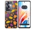 Funda Silicona Transparente para Oppo A79 5G diseño Otoño Dibujos