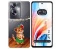 Funda Silicona Transparente para Oppo A79 5G diseño Suricata Dibujos