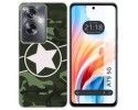 Funda Silicona para Oppo A79 5G diseño Camuflaje 01 Dibujos