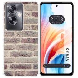 Funda Silicona para Oppo A79 5G diseño Ladrillo 01 Dibujos