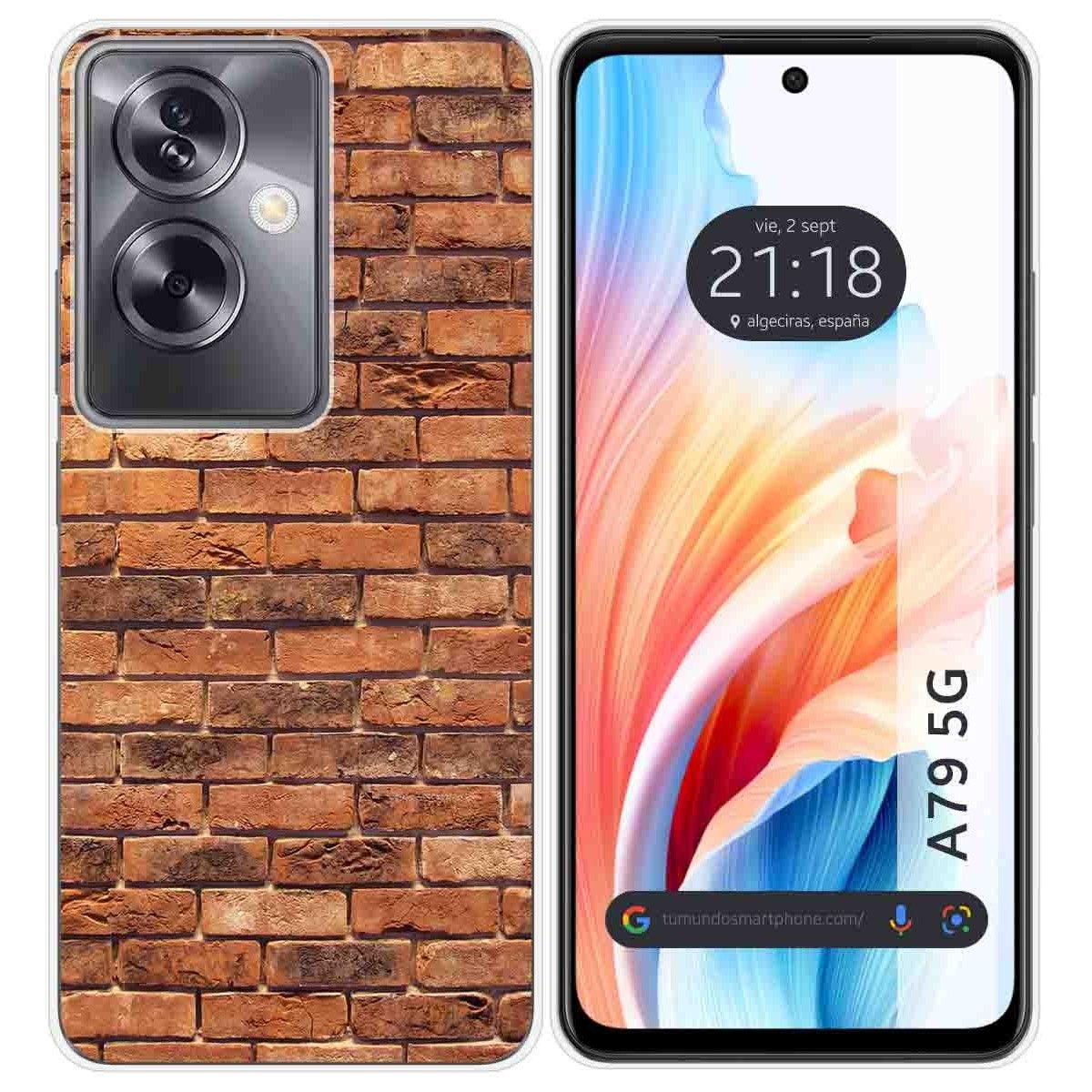 Funda Silicona para Oppo A79 5G diseño Ladrillo 04 Dibujos