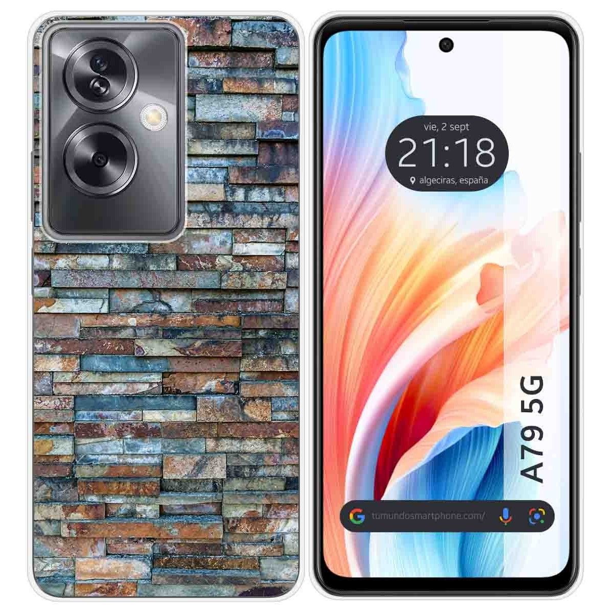 Funda Silicona para Oppo A79 5G diseño Ladrillo 05 Dibujos