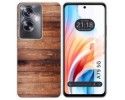 Funda Silicona para Oppo A79 5G diseño Madera 02 Dibujos