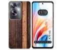 Funda Silicona para Oppo A79 5G diseño Madera 05 Dibujos