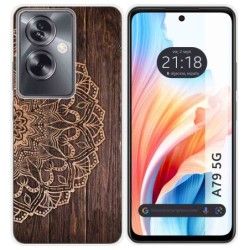 Funda Silicona para Oppo A79 5G diseño Madera 06 Dibujos