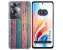 Funda Silicona para Oppo A79 5G diseño Madera 10 Dibujos