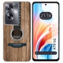 Funda Silicona para Oppo A79 5G diseño Madera 11 Dibujos