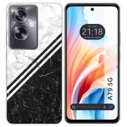 Funda Silicona para Oppo A79 5G diseño Mármol 01 Dibujos