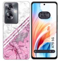 Funda Silicona para Oppo A79 5G diseño Mármol 03 Dibujos