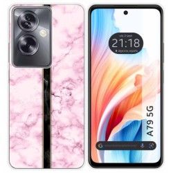 Funda Silicona para Oppo A79 5G diseño Mármol 04 Dibujos