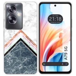 Funda Silicona para Oppo A79 5G diseño Mármol 05 Dibujos
