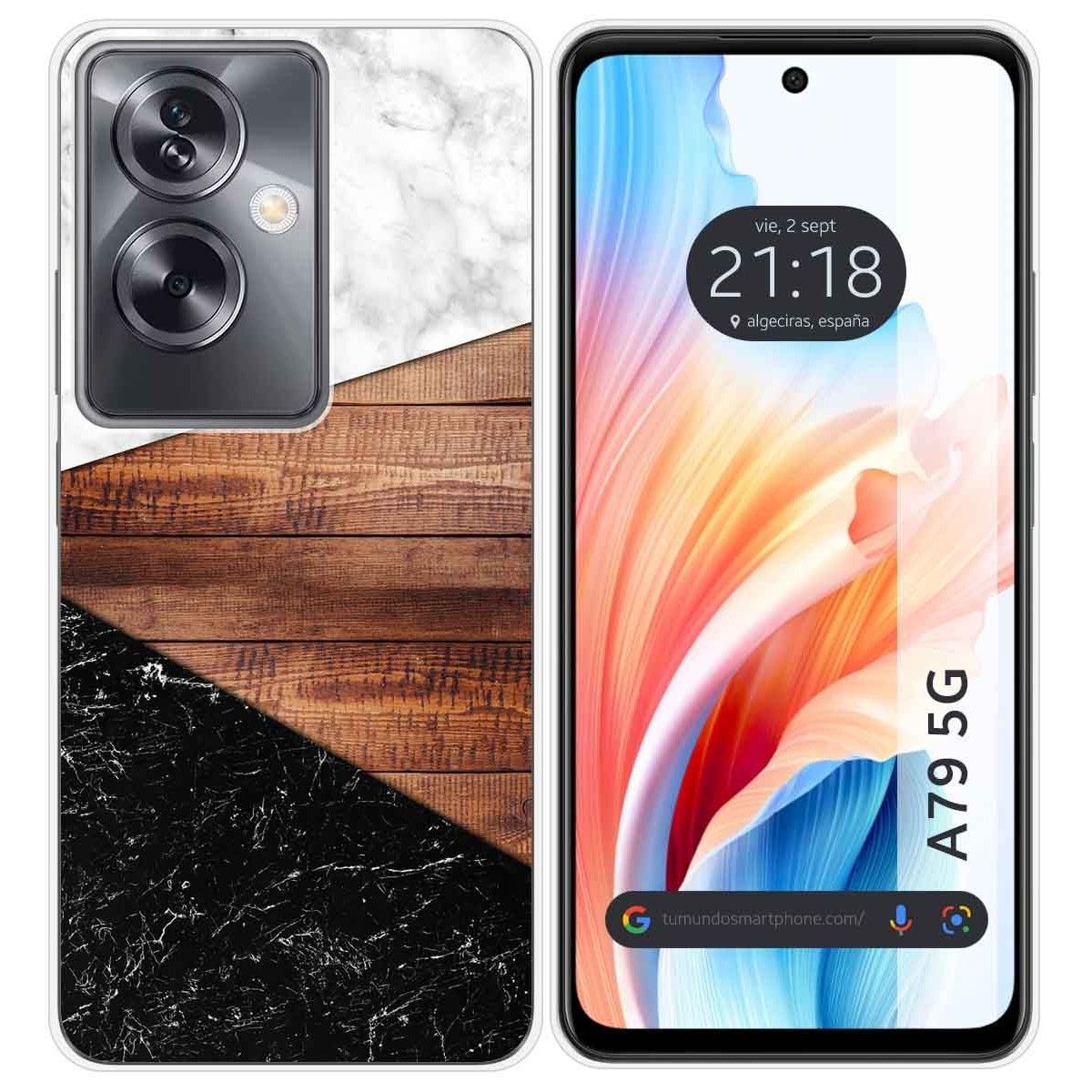 Funda Silicona para Oppo A79 5G diseño Mármol 11 Dibujos