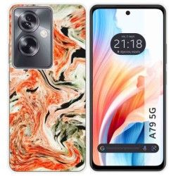 Funda Silicona para Oppo A79 5G diseño Mármol 12 Dibujos