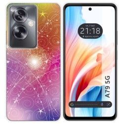 Funda Silicona para Oppo A79 5G diseño Abstracto Dibujos