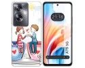 Funda Silicona para Oppo A79 5G diseño Café Dibujos