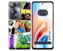 Funda Silicona para Oppo A79 5G diseño Comic Dibujos