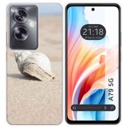 Funda Silicona para Oppo A79 5G diseño Concha Dibujos