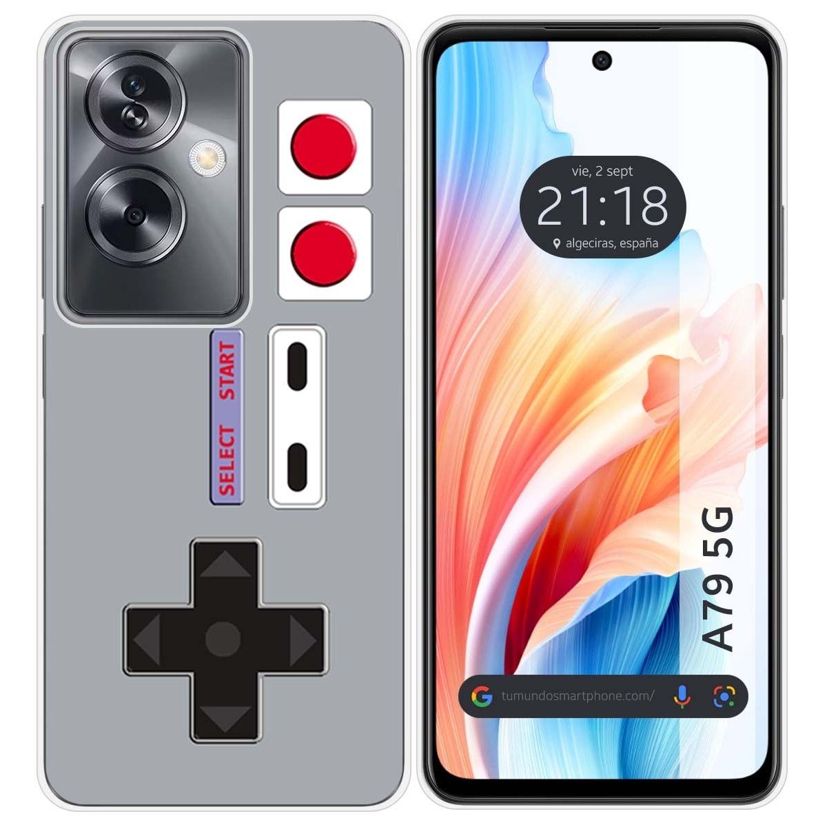 Funda Silicona para Oppo A79 5G diseño Consola Dibujos