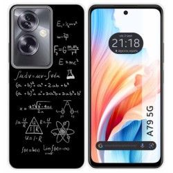 Funda Silicona para Oppo A79 5G diseño Formulas Dibujos