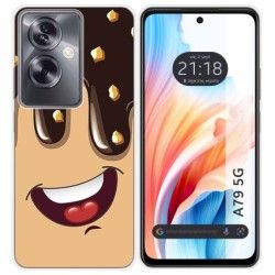 Funda Silicona para Oppo A79 5G diseño Helado Chocolate Dibujos