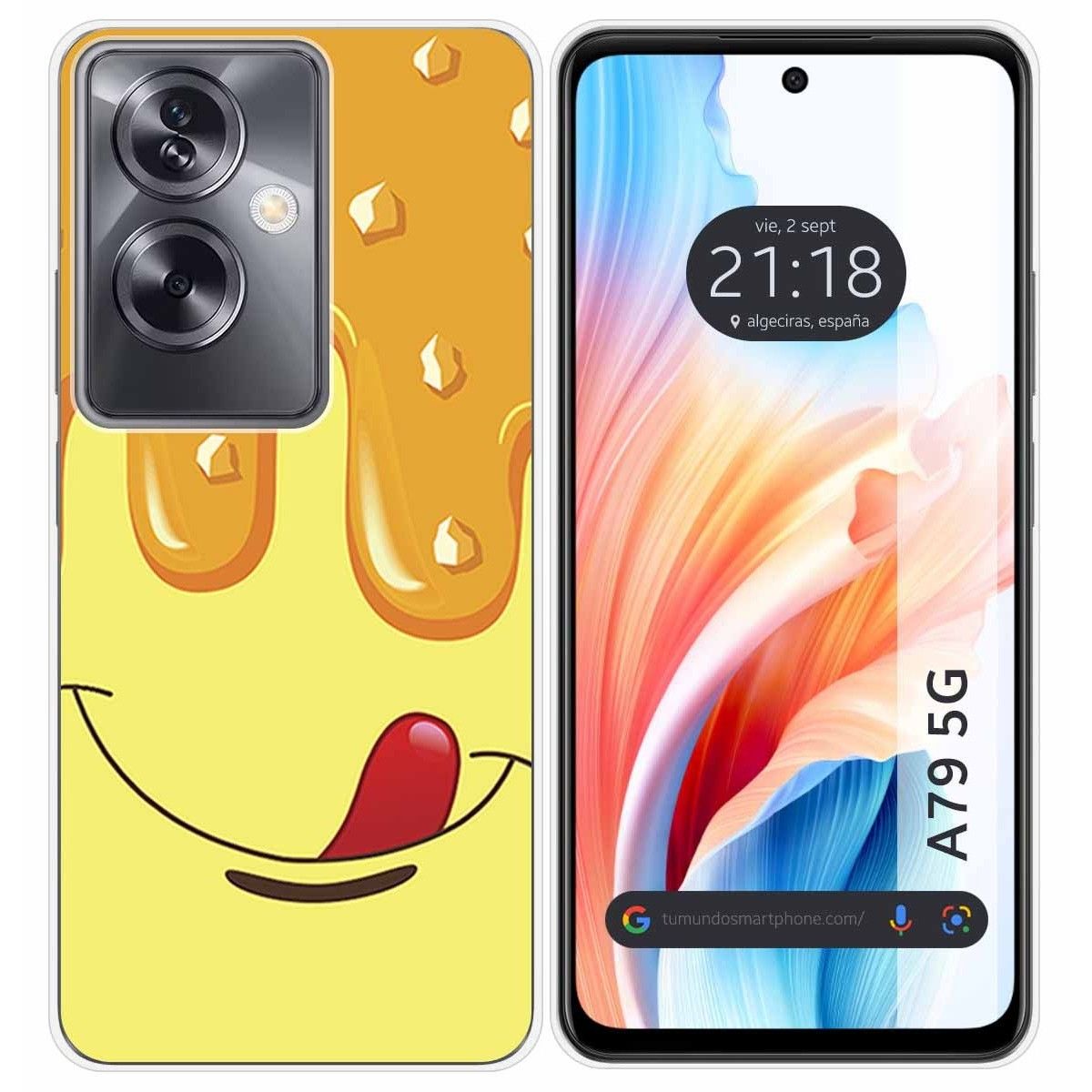 Funda Silicona para Oppo A79 5G diseño Helado Vainilla Dibujos