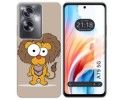 Funda Silicona para Oppo A79 5G diseño Leon Dibujos