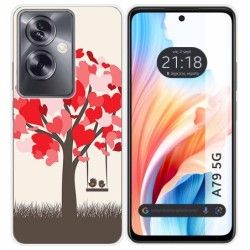 Funda Silicona para Oppo A79 5G diseño Pajaritos Dibujos