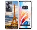 Funda Silicona para Oppo A79 5G diseño Paris Dibujos