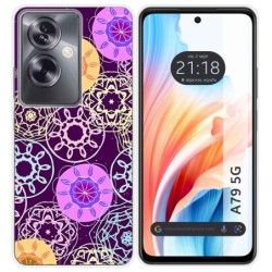 Funda Silicona para Oppo A79 5G diseño Radial Dibujos